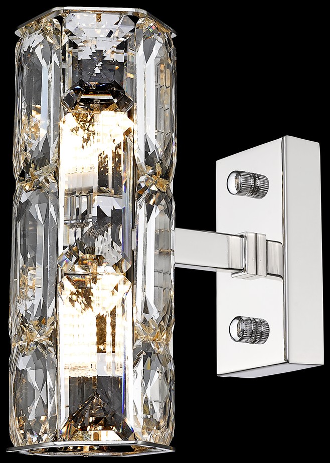 Фото №1  WE156.02.101 WERTMARK PRIMO светильник настенный, G4(LED), 2x5W