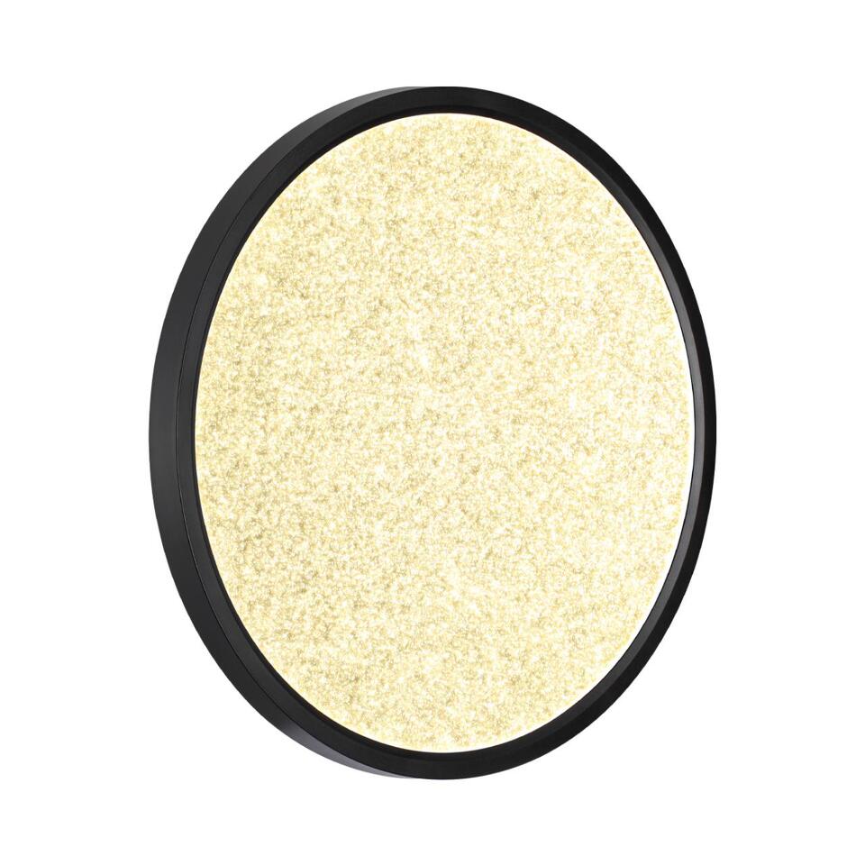 Фото №12  SONEX 7662/32L MITRA LED SN 555 Светильник пластик/белый/черный LED 32Вт 3000/4000K D400 IP40 OMEGA BLACK