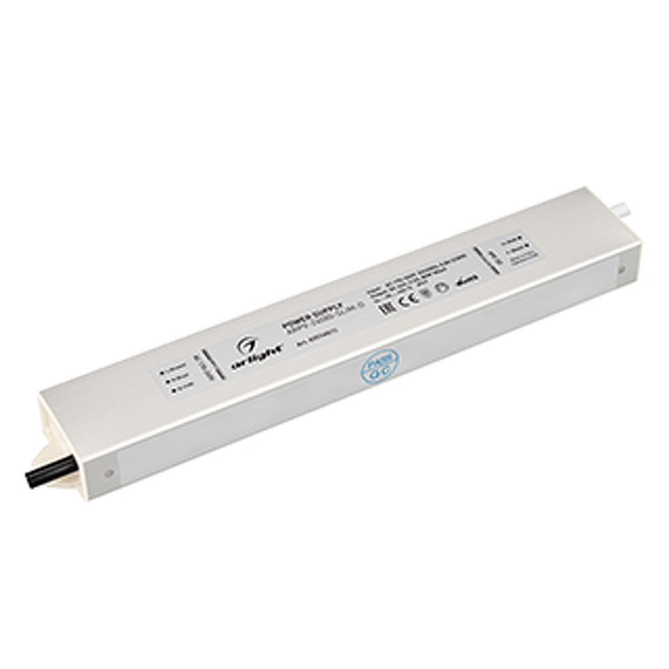 Фото №1  Arlight Блок питания ARPV-24080-SLIM-D (24V, 3.3A, 80W) ( IP67 Металл, 3 года)