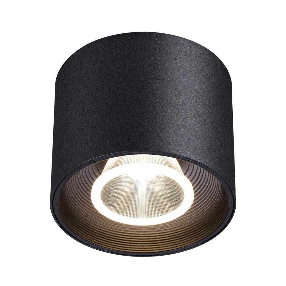 Фото №6  NOVOTECH 358792 OVER NT21 356 черный Светильник накладной светодиодный IP20 LED 15W 4000K 1600Лм 110-265V BIND