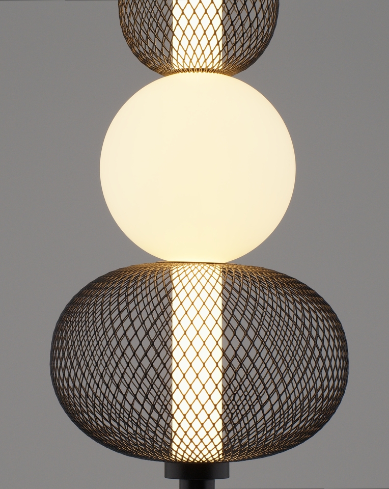 Фото №5  Подвесной светильник Светильник подвесной светодиодный Moderli V11252-PL Lattice