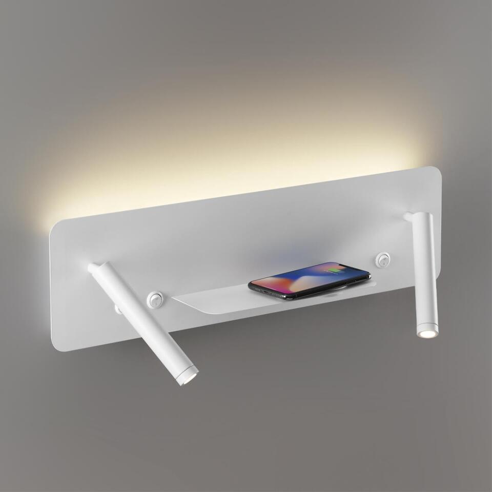 Фото №7  LUMION 5684/10WL LEDIO LN23 000 белый Настенный светильник LED 10W 3000K  220V COSI