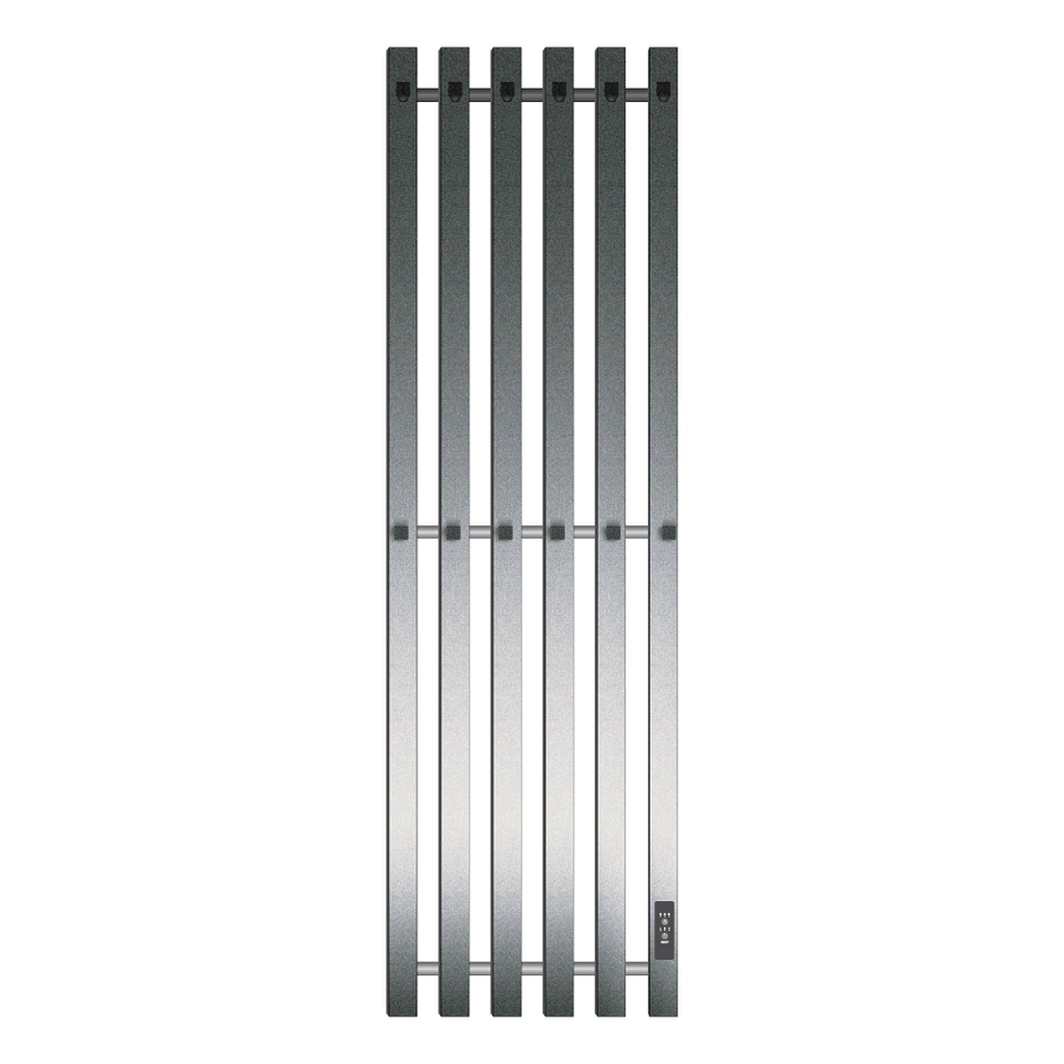 Фото №1  Полотенцесушитель Полотенцесушитель электрический Primoclima Sol Q E Graphite 120*30 6