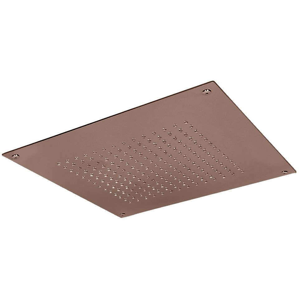 Фото №3  SF038AXX AQUAelite Techno верхний душ потолочного крепления, 400x400 мм Красная бронза шлиф., PVD 17Q