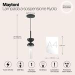Превью фото №11  Подвесной светильник Подвесной светильник Maytoni MOD178PL-01B