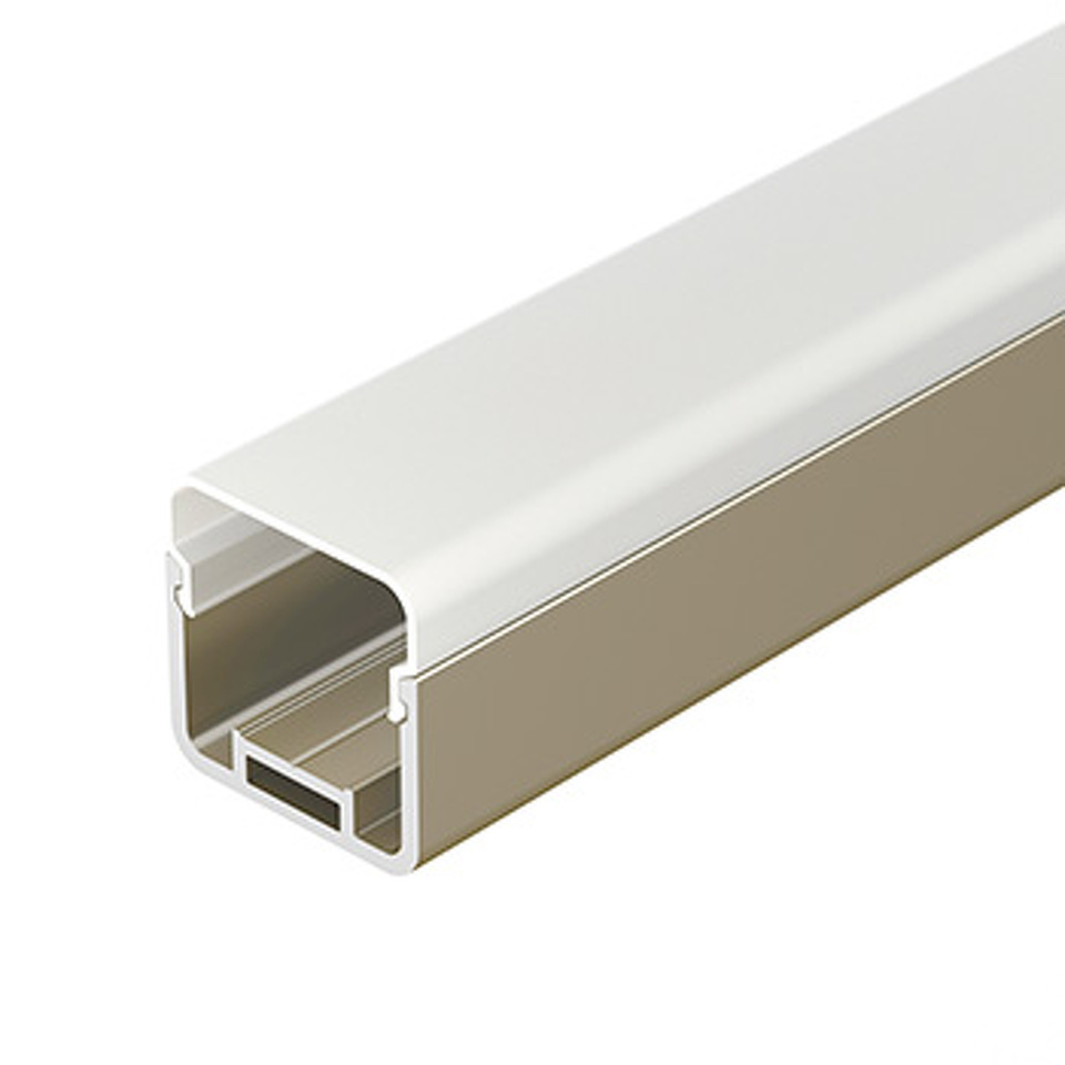 Фото №1  Arlight Профиль с экраном LINE-D-3030-2000 SQUARE OLIVE GREY+OPAL ( Алюминий)