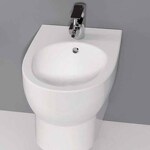 Превью фото №2  Биде IF025 Althea Smart Rim Унитаз подвесной с крышкой и сиденьем + Биде подвесное + набор для крепления  Белый