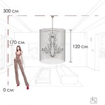 Превью фото №12  Люстра 10450/1200 Подвесная люстра LOFT IT Vaille Crystal