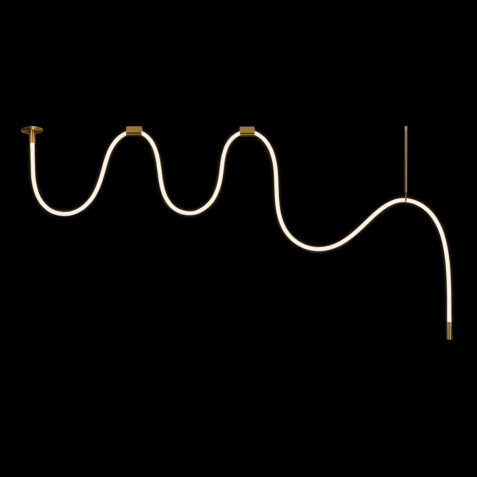 Фото №6  10388B Brass Потолочный светильник LOFT IT Thread