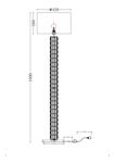 Превью фото №5  Торшер Напольный светильник (торшер) Maytoni DIA008FL-01CH