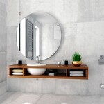Превью фото №7  Watersense Зеркало Oreol D80, LED подсветка, сенсор T20242S
