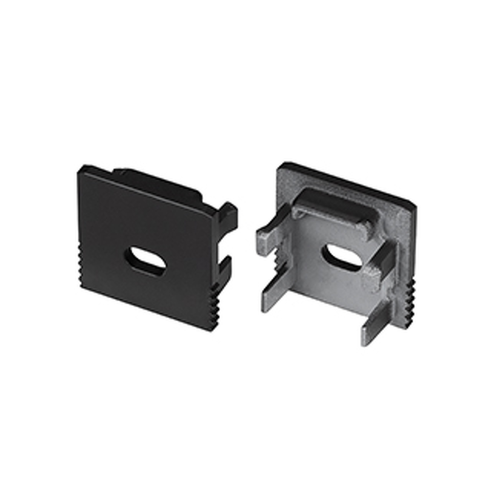 Фото №1  Arlight Заглушка SL-MINI-15 BLACK с отверстием ( Пластик)