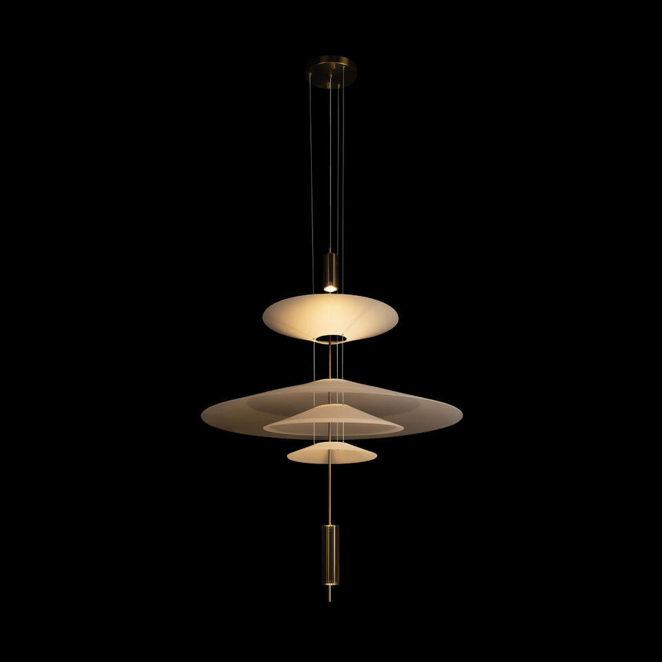 Фото №6  Подвесной светильник 10244/C Brass Подвесной светильник LOFT IT Skylar