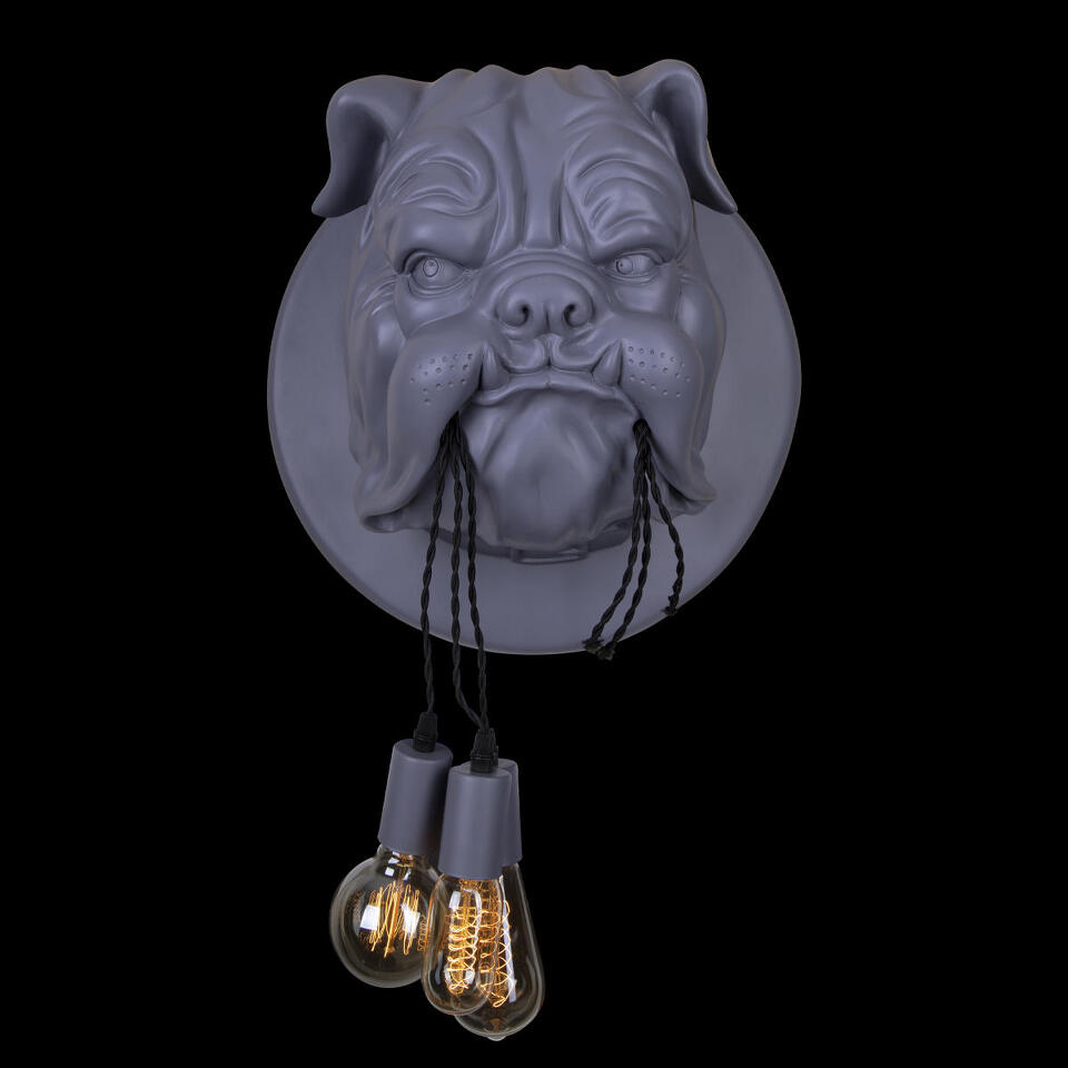 Фото №8  10177 Grey Настенный светильник LOFT IT Bulldog