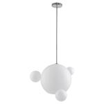 Превью фото №1  Подвесной светильник LUMION 6517/1 SUSPENTIONI LN23 000 хром Подвес E27 1*60W 220V GLOW