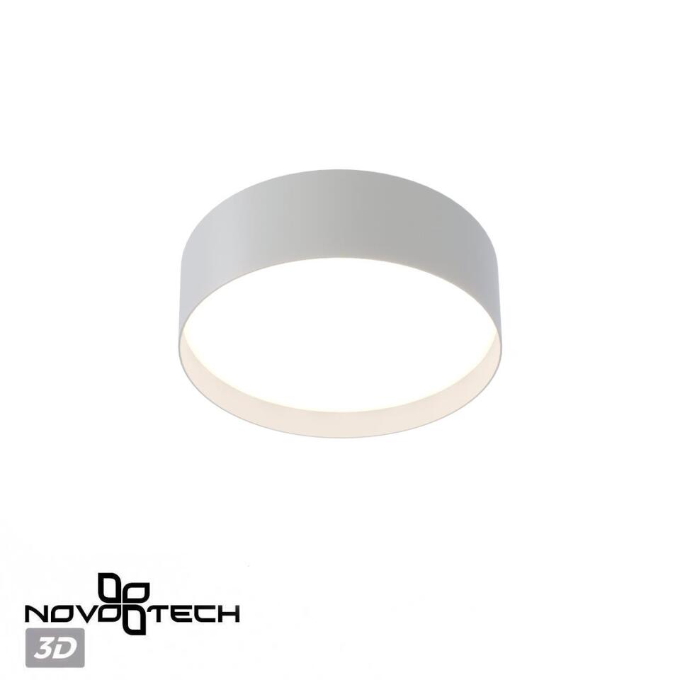 Фото №7  NOVOTECH 359600 OVER NT25 000 белый Светильник накладной светодиодный с переключ. цв. температуры IP20 LED 36W 220-240V 3000К\4000К\6000К ORBIS