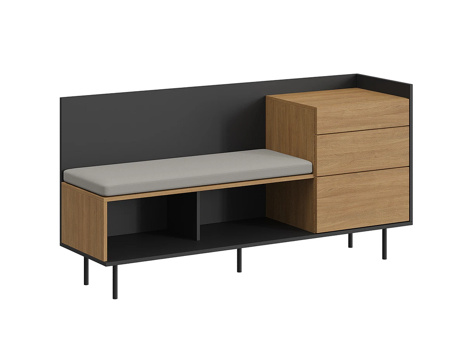 Фото №9  OGOGOHOME Комод со скамьей слева Look