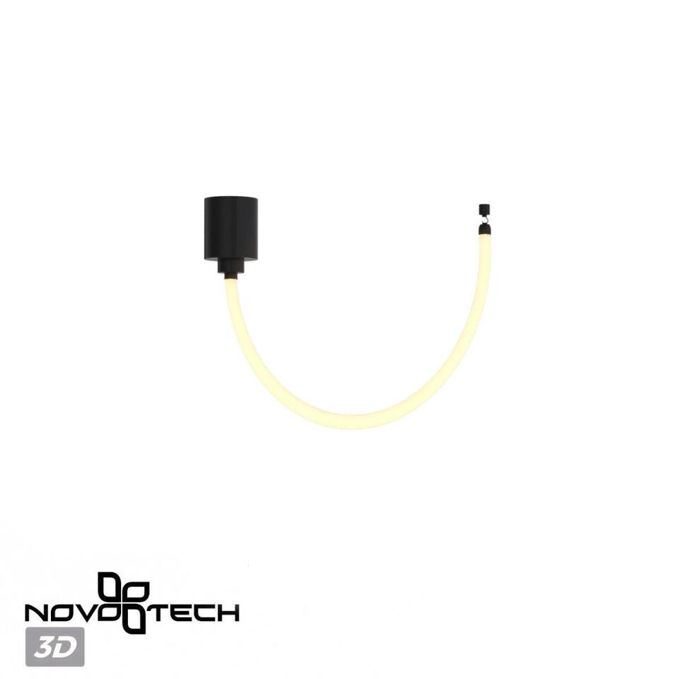 Фото №8  Подвесной светильник NOVOTECH 359326 KONST NT24 066 черный Светильник светодиодный IP20 LED 3000K 14W 170-265V 1360Лм RAMO
