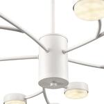 Превью фото №4  Люстра LUMION 8265/15 COMFI LN26 233 металл/металл белый/белый Люстра GX53 LED 15*7W 220V TORINA
