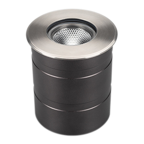 Фото Arlight Светильник LTD-GROUND-R110-15W Day4000 (SL, 20 deg, 230V) ( IP67 Металл, 3 года)