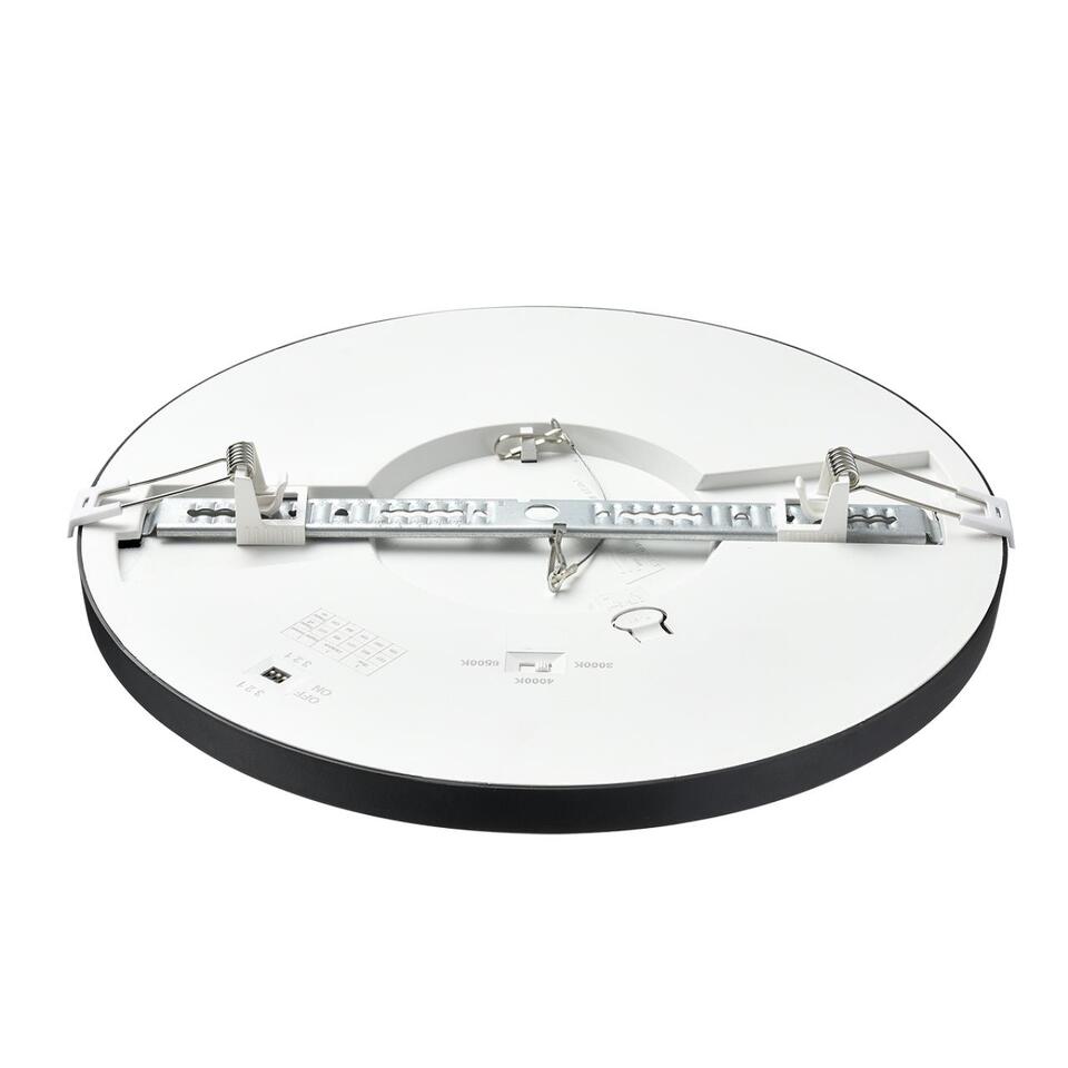 Фото №8  SONEX 7788/24L MITRA LED SN 537 Светильник пластик/белый/черный LED 24Вт 3000/4000/6500К D300 IP44 CCT/датчик движения NEBULA BLACK