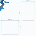 Превью фото №9  Teymi Зеркало Solli Pro 60х80, LED подсветка, сенсор