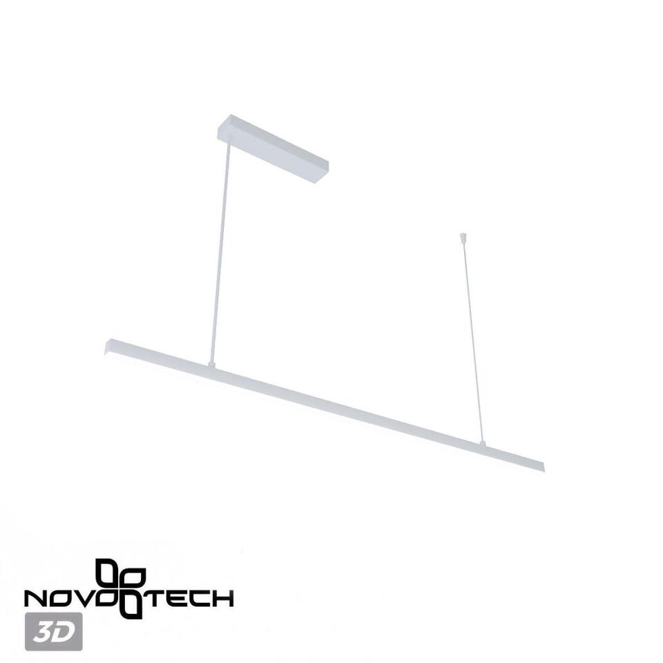 Фото №8  Подвесной светильник NOVOTECH 359441 OVER NT24 294 белый Светильник подвесной диммир. со сменой цв.темпер. (пульт ДУ/прилож. Smart Life) IP20 LED 48W 85-265V 3000-6000К SOTTO