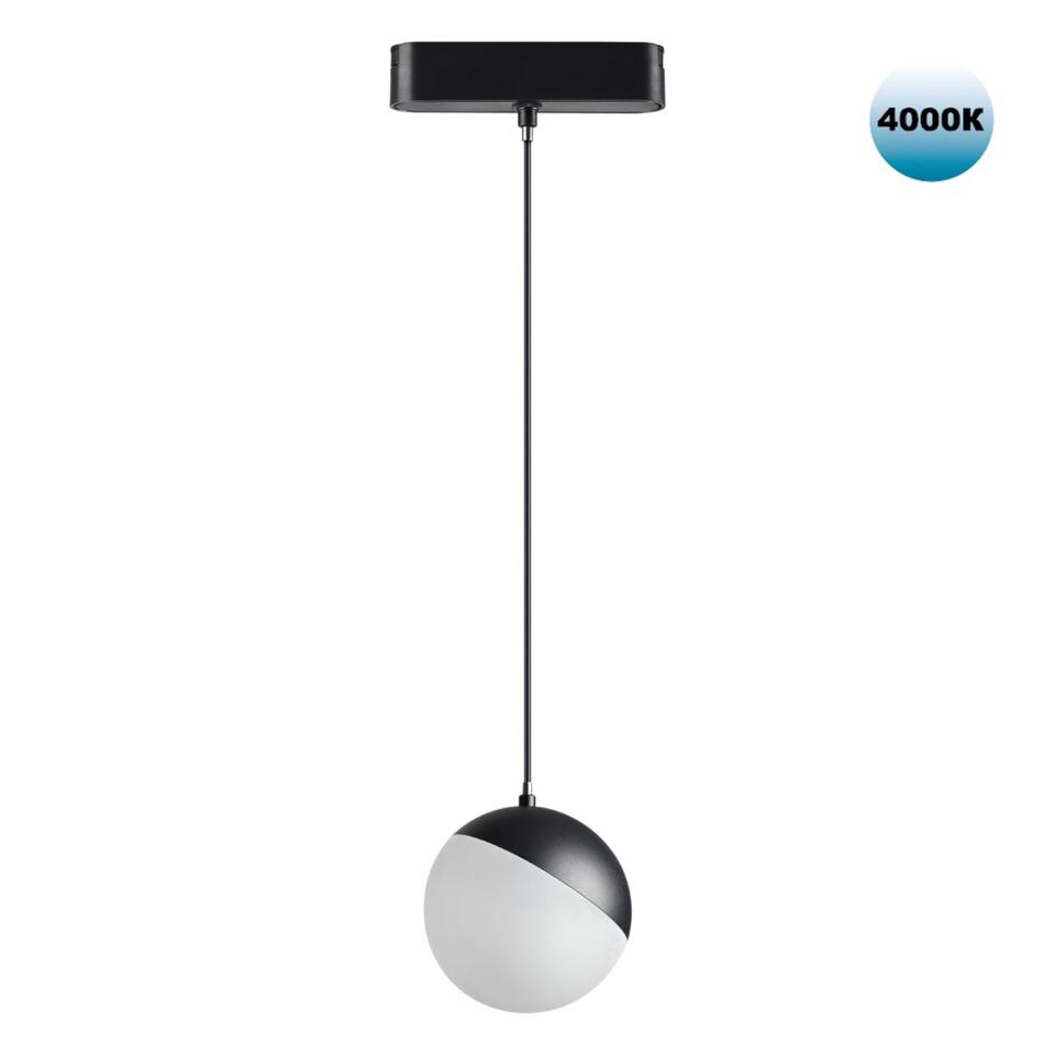 Фото №8  NOVOTECH 359094 SHINO NT23 188 черный Трековый светильник для низков. шинопровода IP20 LED 4000K 10W 48V 800Лм SMAL
