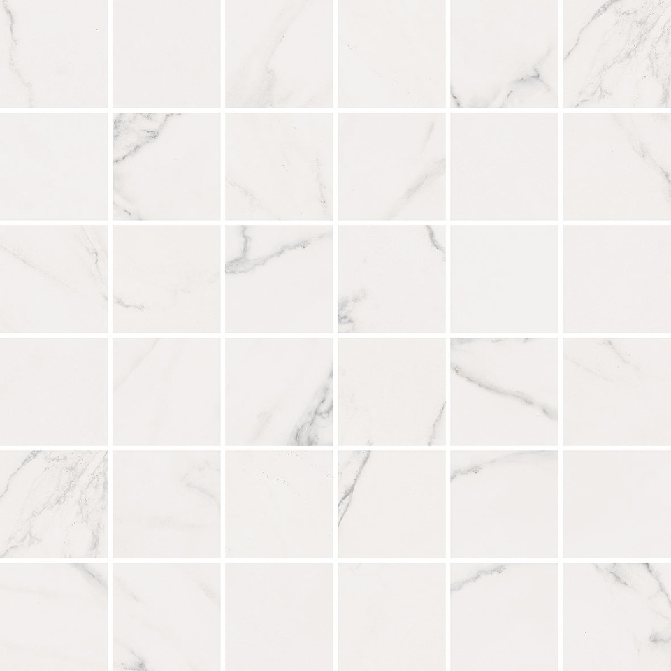 Фото №1  Мозаика ABK Мозаика SENSI MOS.QUADR. STATUARIO WHITE 30X30