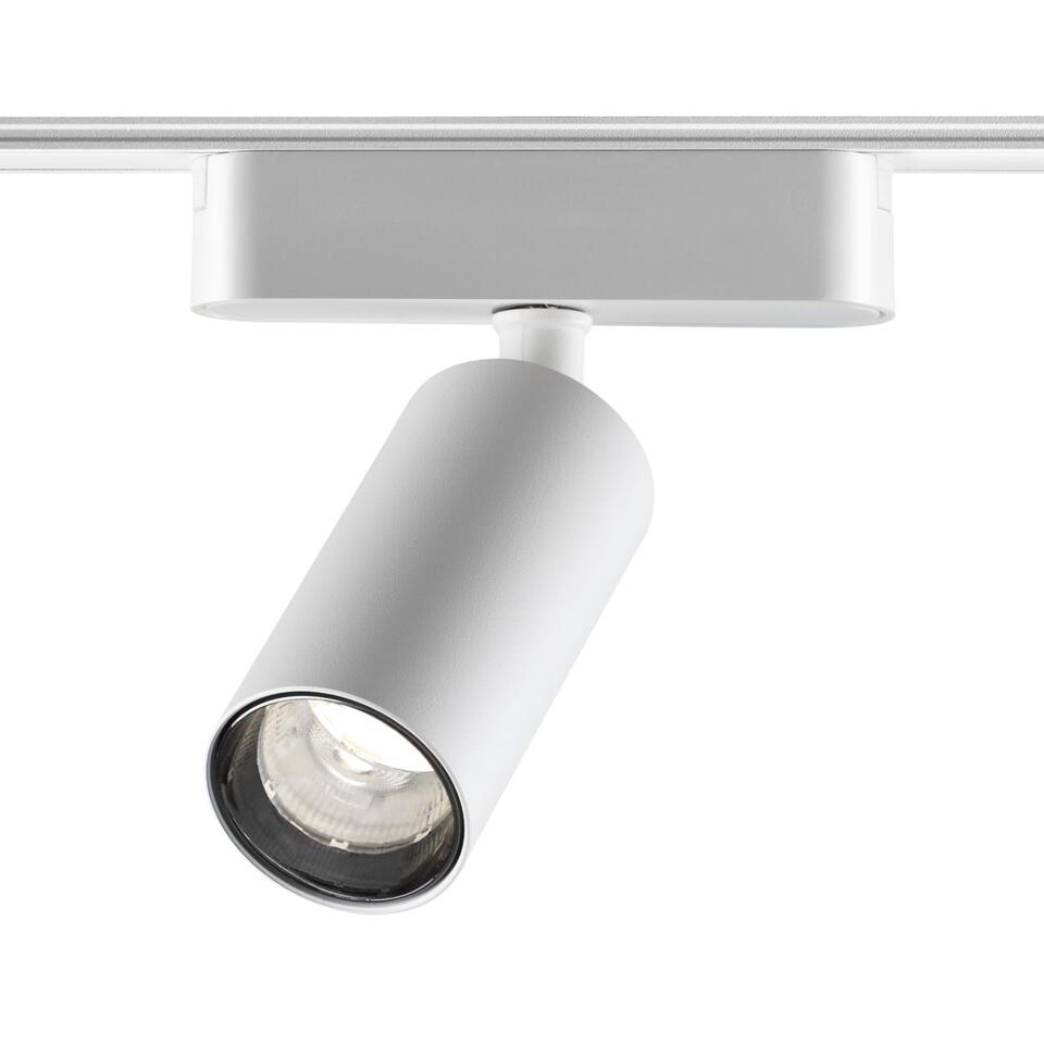 Фото №6  NOVOTECH 359255 SHINO NT23 185 белый Трековый светильник для низковольтного шинопровода IP20 LED 12W 48V 1080Лм 3000К SMAL