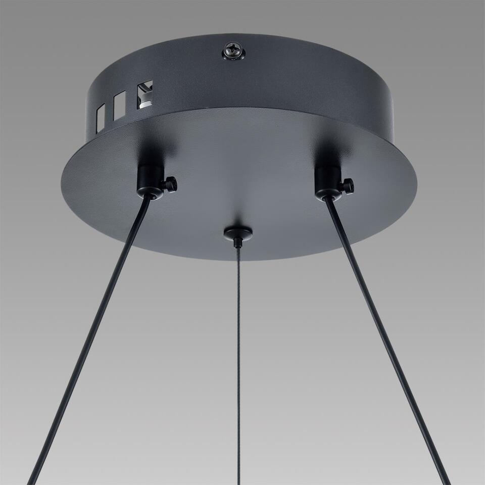 Фото №8  Люстра LUMION 8103/38L LEDIO LN26 260 черный, металл Люстра подвесная LED 38W  3000/4000/6000К 220V FELISITI