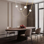 Превью фото №5  Подвесной светильник 10242/800 Gold Подвесной светильник LOFT IT Embrace