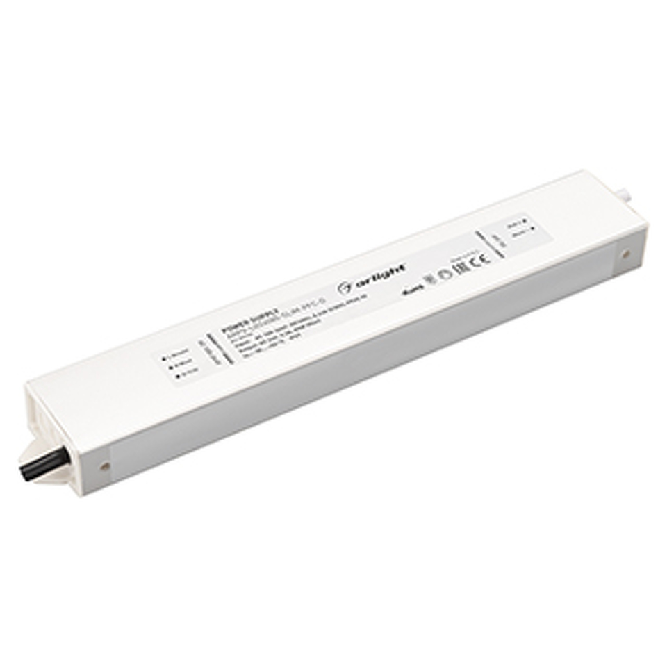 Фото №1  Arlight Блок питания ARPV-LG24080-SLIM-PFC-D (24V, 3.3A, 80W) ( IP67 Металл, 5 лет)