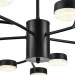 Превью фото №2  Люстра LUMION 8117/15 COMFI LN26 235 черный, металл Люстра LED GX53 15*7W 220V TORINA
