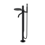 Превью фото №1  Boheme Смеситель STICK напольный BLACK SPIRALE
