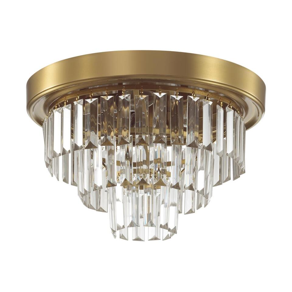 Фото №5  Люстра LUMION 5257/4C CLASSI LN26 119 латунь Люстра потолочная E14 4*40W 220V ZAHA