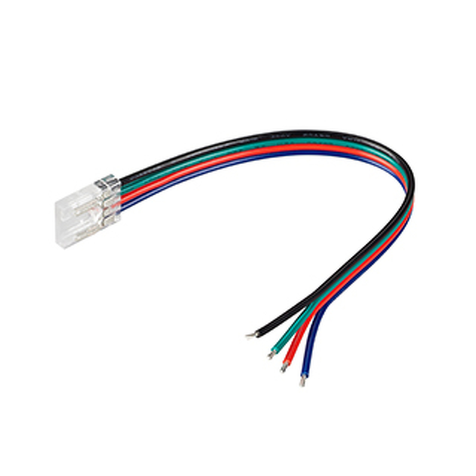 Фото №1  Arlight Коннектор COB-RGB-10mm-4pin-STW-L150 ( Лента-Провод)