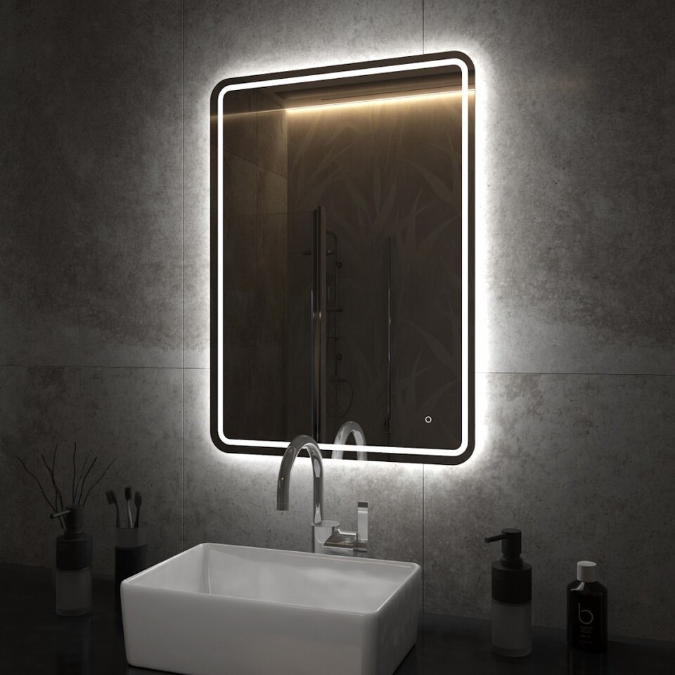 Фото №15  Teymi Зеркало Solli Pro 50х70, LED подсветка, сенсор