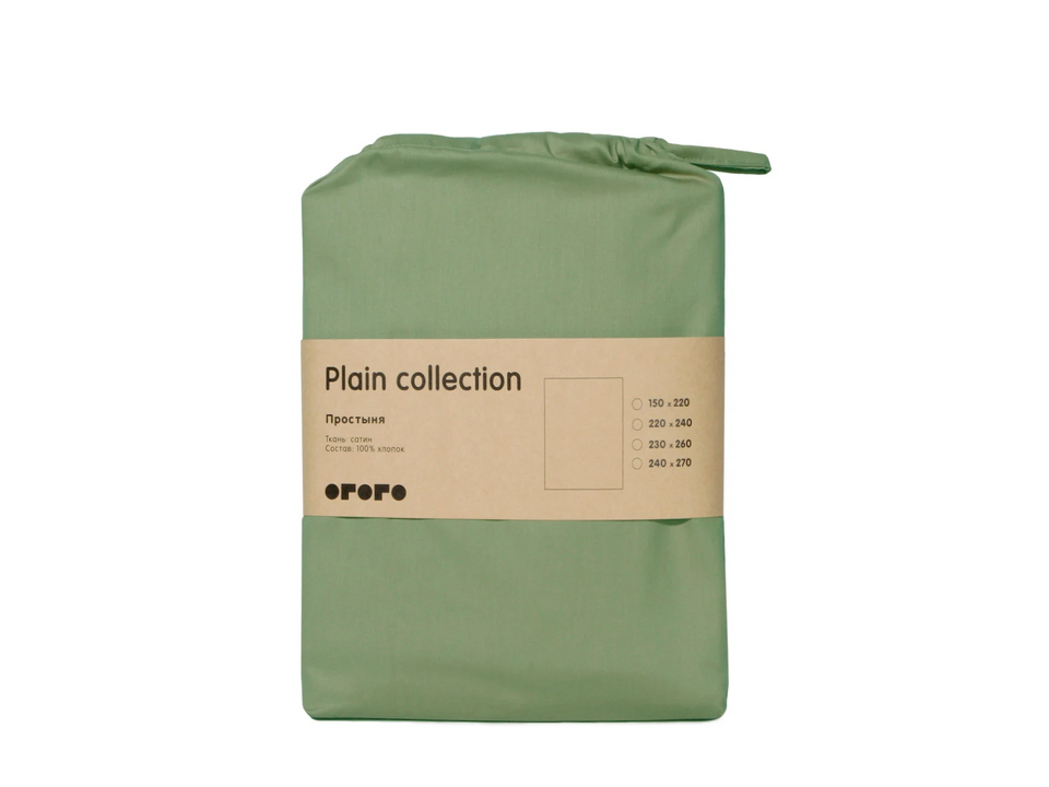 Фото №10  OGOGOHOME Простыня Plain Collection