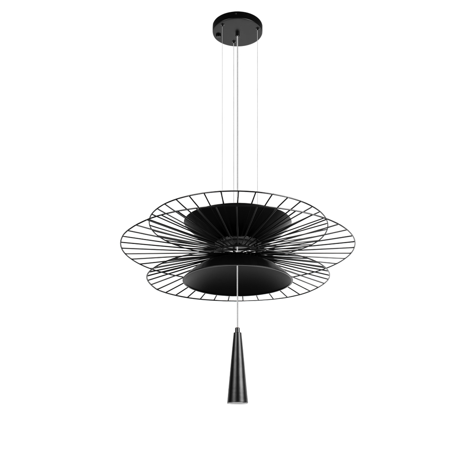 Фото №7  Подвесной светильник 10141B/600 Black Подвесной светильник LOFT IT Star