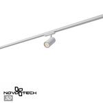Превью фото №1  NOVOTECH 359581 PORT NT25 000  белый Светильник трехфазный трековый светодиодный IP20 LED 35W 4000K 220-240V HELIX