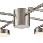 Превью фото №2  Люстра LUMION 8115/8C COMFI LN26 248 никель, металл Люстра потолочная LED GX53 8*7W 220V DABRA