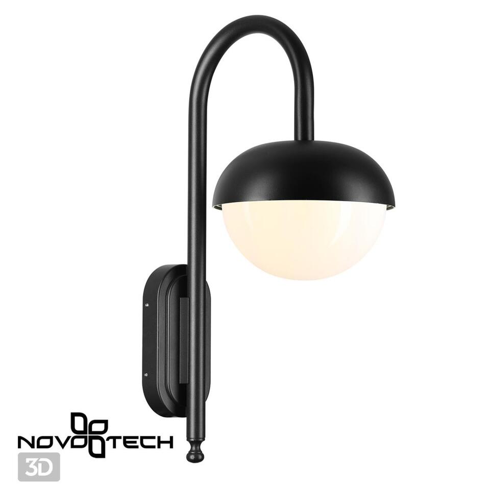 Фото №3  NOVOTECH 370955 STREET NT23 676 черный Светильник ландшафтный IP54 E27 max 40W 220-240V ACORN