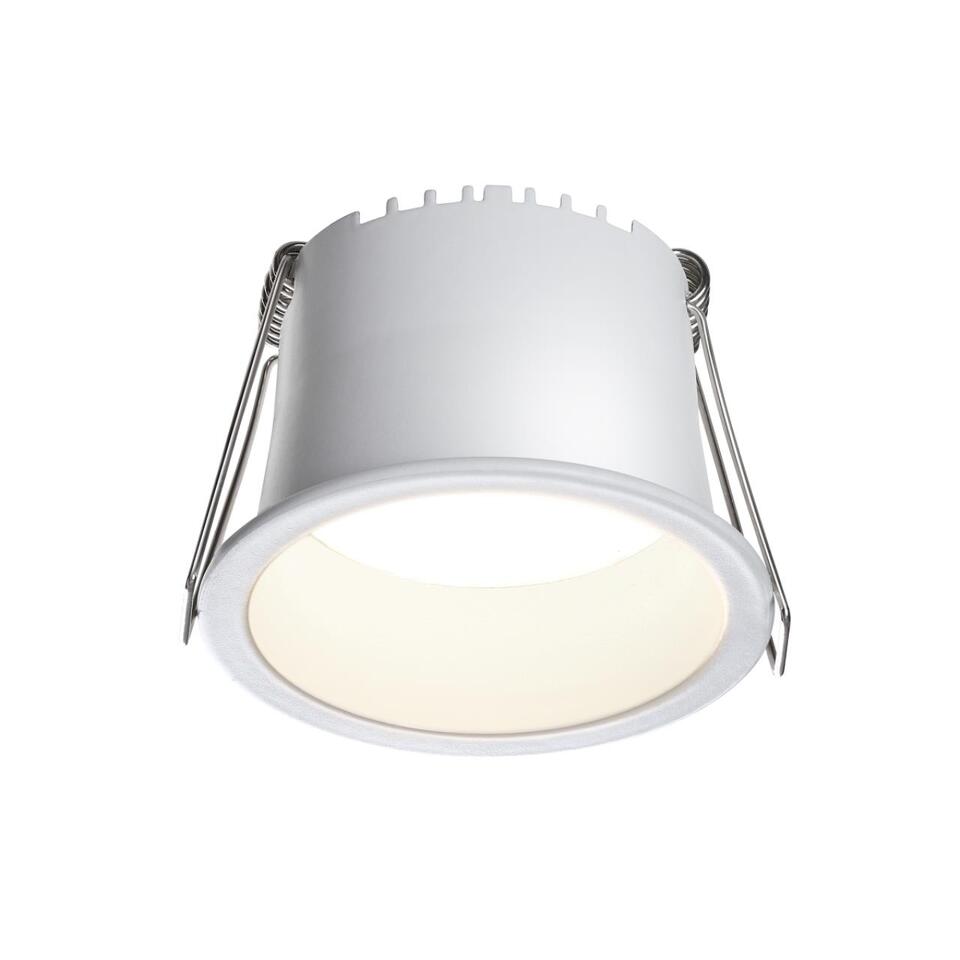 Фото №5  NOVOTECH 359232 SPOT NT23 472 белый Светильник встраиваемый светодиодный IP20 LED 6W 220V 360Лм 3000К TRAN