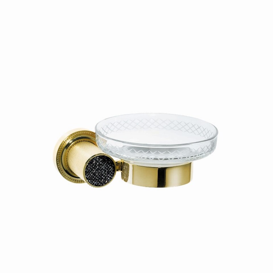 Фото №2  Boheme Мыльница настенная ROYALE CRISTAL BLACK GOLD