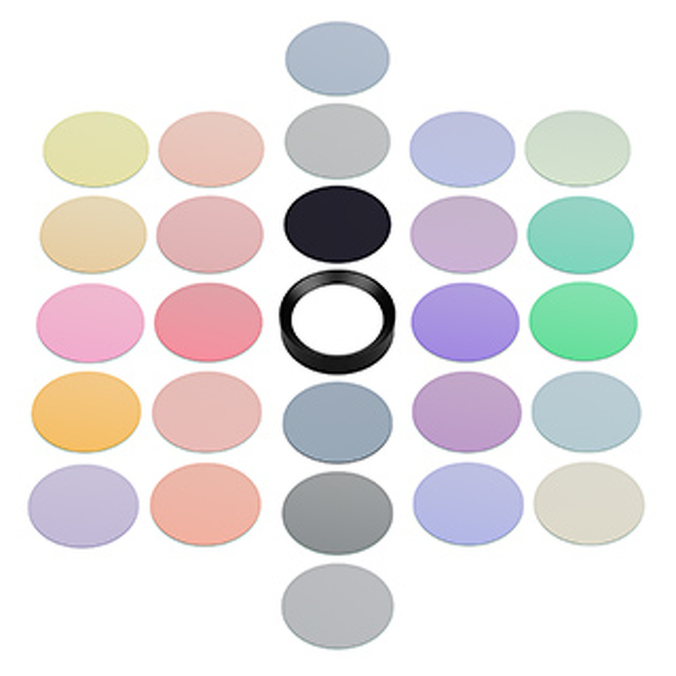 Фото №1  Arlight Набор светофильтров LGD-COLORFUL-SET27-R85 (BK) ( Металл)