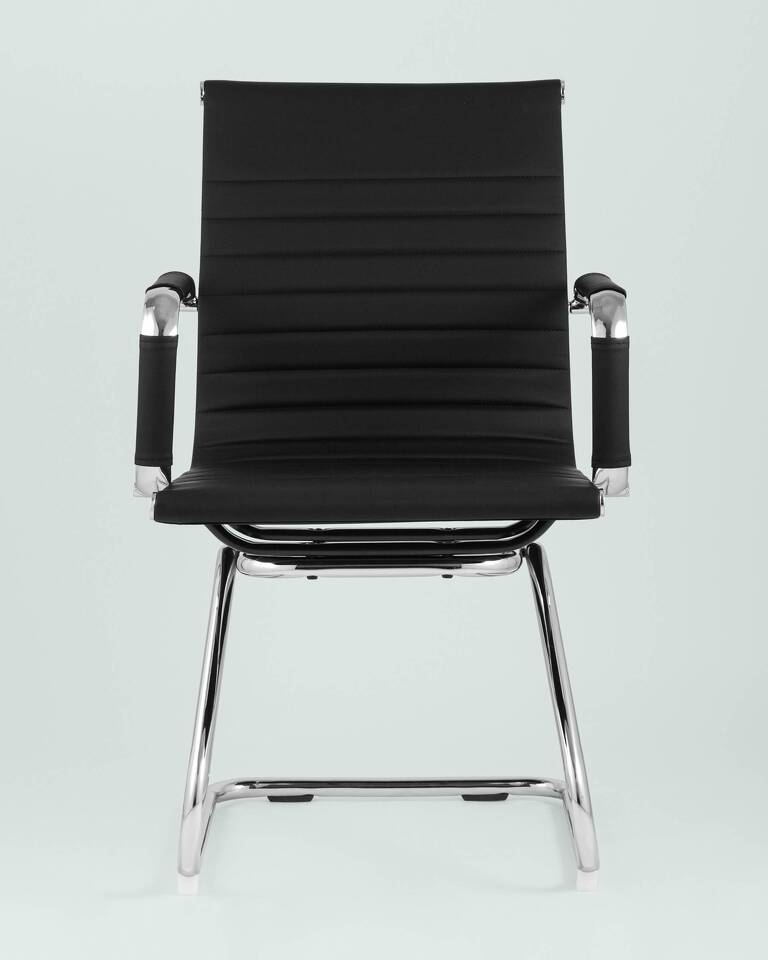Фото №10  Кресло Кресло для посетителей TopChairs Visit черное