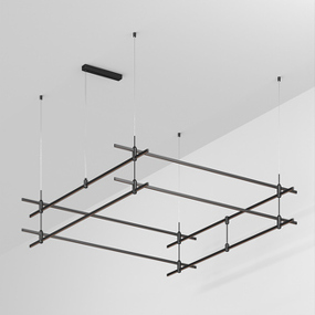 Фото Arlight Основание ART-APRIORI-QUADRAT-2-HANG-2000x2000 (BK) ( IP20 Металл, 3 года)