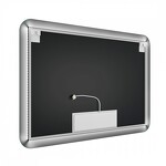 Превью фото №13  Teymi Зеркало Solli Black Soft Line 100x70, LED подсветка, сенсор на взмах T20231S