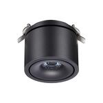 Превью фото №2  NOVOTECH 358775 SPOT NT21 458 черный Светильник встраиваемый светодиодный IP20 LED 15W 4000K 1300Лм 100-265V GRODA